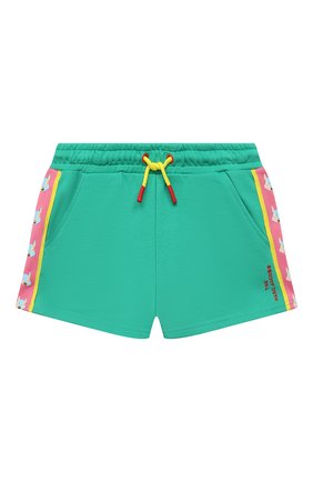 Детские хлопковые шорты MARC JACOBS (THE) зеленого цвета по цене 7860 руб., арт. W14267 | Фото 1 Детские хлопковые шорты MARC JACOBS (THE) зеленого цвета, арт. W14267 | Фото 1 (Материал внешний: Хлопок; Девочки Кросс-КТ: Шорты-одежда; Ростовка одежда: 9 лет | 134 см, 12 лет | 152 см, 13 - 15 лет | 158 см, 18 мес | 86 см, 2 года | 92 см, 3 года | 98 см, 4 года | 104 см, 5 лет | 110 см, 7 лет | 122 см)
