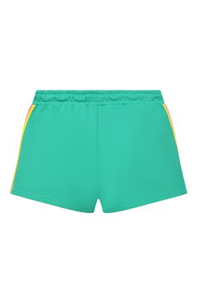 Детские хлопковые шорты MARC JACOBS (THE) зеленого цвета по цене 7860 руб., арт. W14267 | Фото 2 Детские хлопковые шорты MARC JACOBS (THE) зеленого цвета, арт. W14267 | Фото 2 (Материал внешний: Хлопок; Девочки Кросс-КТ: Шорты-одежда; Ростовка одежда: 9 лет | 134 см, 12 лет | 152 см, 13 - 15 лет | 158 см, 18 мес | 86 см, 2 года | 92 см, 3 года | 98 см, 4 года | 104 см, 5 лет | 110 см, 7 лет | 122 см)