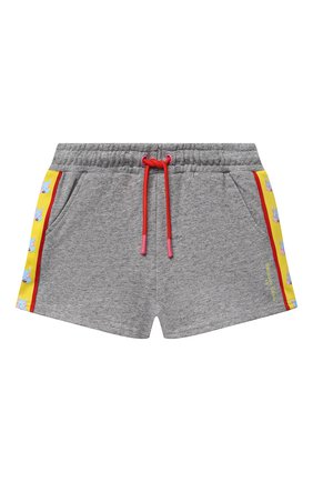 Детские хлопковые шорты MARC JACOBS (THE) серого цвета по цене 7860 руб., арт. W14267 | Фото 1 Детские хлопковые шорты MARC JACOBS (THE) серого цвета, арт. W14267 | Фото 1 (Материал внешний: Хлопок; Девочки Кросс-КТ: Шорты-одежда; Ростовка одежда: 9 лет | 134 см, 12 лет | 152 см, 13 - 15 лет | 158 см, 18 мес | 86 см, 2 года | 92 см, 3 года | 98 см, 4 года | 104 см, 5 лет | 110 см, 7 лет | 122 см)