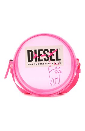 Детская сумка DIESEL розового цвета по цене 7995 руб., арт. J00143-P0774 | Фото 1 Детская сумка DIESEL розового цвета, арт. J00143-P0774 | Фото 1
