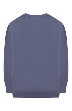 Детский хлопковый свитшот IL GUFO голубого цвета по цене 9405 руб., арт. P21MF198M0030/5A-8A | Фото 2 Детский хлопковый свитшот IL GUFO голубого цвета, арт. P21MF198M0030/5A-8A | Фото 2 (Рукава: Длинные; Материал внешний: Хлопок; Мальчики Кросс-КТ: Толстовка-одежда; Ростовка одежда: 4 года | 104 см, 5 лет | 110 см, 7 лет | 122 см)