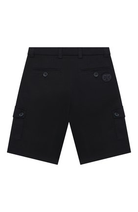 Детские джинсовые шорты DOLCE & GABBANA темно-синего цвета по цене 19950 руб., арт. L42Q73/G7WSD/2-6 | Фото 2 Детские джинсовые шорты DOLCE & GABBANA темно-синего цвета, арт. L42Q73/G7WSD/2-6 | Фото 2