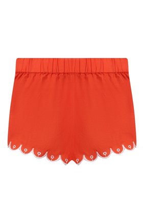 Детский комплект из топа и шорт STELLA MCCARTNEY кораллового цвета по цене 6480 руб., арт. 602544/SQK79 | Фото 5 Детский комплект из топа и шорт STELLA MCCARTNEY кораллового цвета, арт. 602544/SQK79 | Фото 5