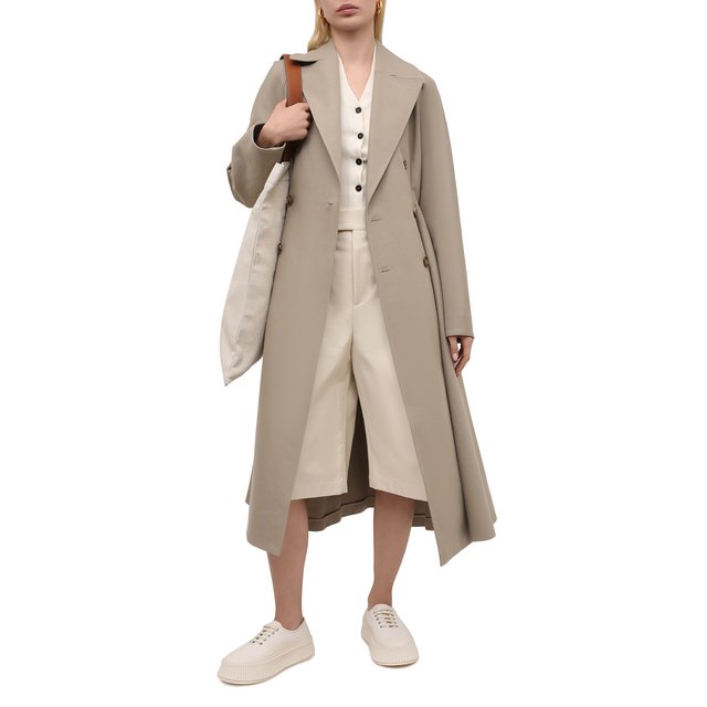 фото Текстильные кеды jil sander