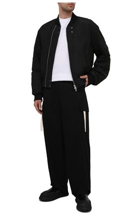 Мужские кожаные челси JIL SANDER черного цвета по цене 48350 руб., арт. JI32527A-13161 | Фото 2 Мужские кожаные челси JIL SANDER черного цвета, арт. JI32527A-13161 | Фото 2 (Мужское Кросс-КТ: Челси-обувь, Сапоги-обувь; Подошва: Массивная; Материал внутренний: Натуральная кожа; Материал внешний: Кожа)