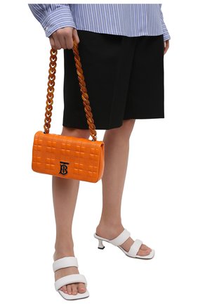 Женская сумка lola BURBERRY оранжевого цвета по цене 125000 руб., арт. 8040127 | Фото 2 Женская сумка lola BURBERRY оранжевого цвета, арт. 8040127 | Фото 2 (Материал: Натуральная кожа; Размер: small; Сумки-технические: Сумки через плечо)