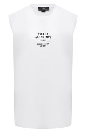Женская хлопковая майка STELLA MCCARTNEY белого цвета по цене 19950 руб., арт. 602972/SMP88 | Фото 1 Женская хлопковая майка STELLA MCCARTNEY белого цвета, арт. 602972/SMP88 | Фото 1