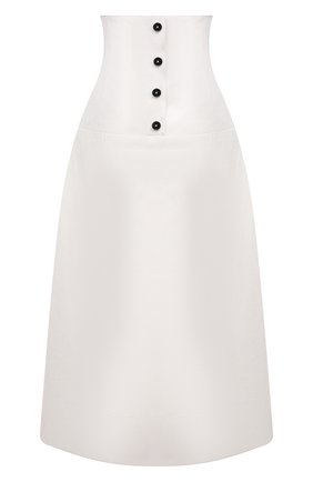 Женская льняная юбка JIL SANDER белого цвета по цене 125000 руб., арт. JSWS355975-WS320700 | Фото 1 Женская льняная юбка JIL SANDER белого цвета, арт. JSWS355975-WS320700 | Фото 1 (Материал внешний: Лен; Длина Ж (юбки, платья, шорты): Макси; Материал подклада: Хлопок; Женское Кросс-КТ: Юбка-одежда; Стили: Романтичный)