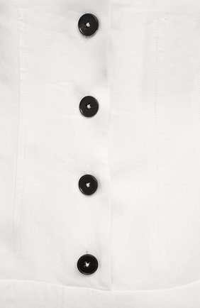 Женская льняная юбка JIL SANDER белого цвета, арт. JSWS355975-WS320700 | Фото 5 (Региональные ограничения белый список (Axapta Mercury): RU; Женское Кросс-КТ: Юбка-одежда; Материал внешний: Лен; Длина Ж (юбки, платья, шорты): Макси; Стили: Романтичный; Материал подклада: Хлопок)