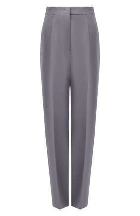Женские шерстяные брюки JIL SANDER серого цвета по цене 86150 руб., арт. JSPS300425-WS201000 | Фото 1 Женские шерстяные брюки JIL SANDER серого цвета, арт. JSPS300425-WS201000 | Фото 1 (Материал внешний: Шерсть; Длина (брюки, джинсы): Стандартные; Материал подклада: Вискоза; Стили: Кэжуэл; Силуэт Ж (брюки и джинсы): Широкие; Женское Кросс-КТ: Брюки-одежда)