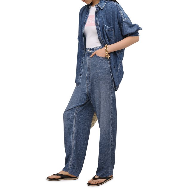 фото Футболка из вискозы versace