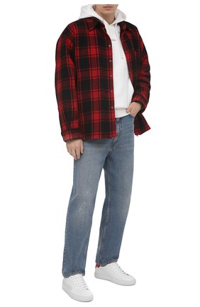 Мужские кожаные кеды san diego DSQUARED2 белого цвета по цене 41350 руб., арт. SNM0167 01504119 | Фото 2 Мужские кожаные кеды san diego DSQUARED2 белого цвета, арт. SNM0167 01504119 | Фото 2