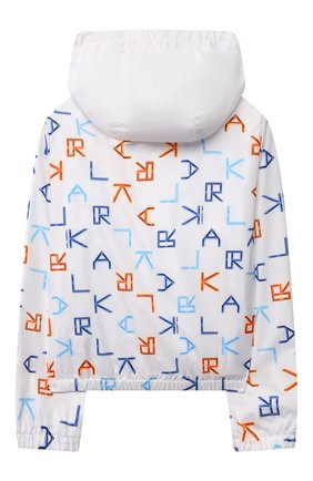 Детского анорак KARL LAGERFELD KIDS разноцветного цвета по цене 14150 руб., арт. Z26076 | Фото 2 Детского анорак KARL LAGERFELD KIDS разноцветного цвета, арт. Z26076 | Фото 2
