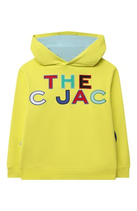 Детский хлопковое худи MARC JACOBS (THE) желтого цвета по цене 12650 руб., арт. W25482 | Фото 1 Детский хлопковое худи MARC JACOBS (THE) желтого цвета, арт. W25482 | Фото 1