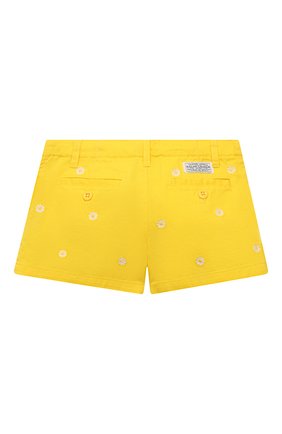 Детские джинсовые шорты POLO RALPH LAUREN желтого цвета по цене 6495 руб., арт. 311835984 | Фото 2 Детские джинсовые шорты POLO RALPH LAUREN желтого цвета, арт. 311835984 | Фото 2
