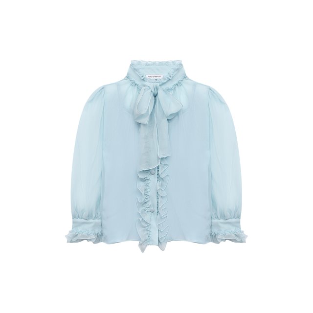 Шелковая блузка Dolce & Gabbana L54S92/FU1AT/2-6