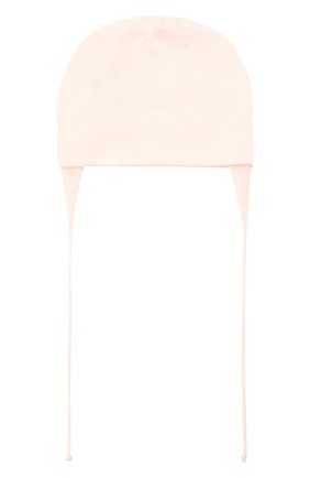 Детского хлопковая шапка IL TRENINO светло-розового цвета, арт. 21 5023/EY | Фото 2 (Материал: Хлопок, Текстиль; Региональные ограничения белый список (Axapta Mercury): RU)