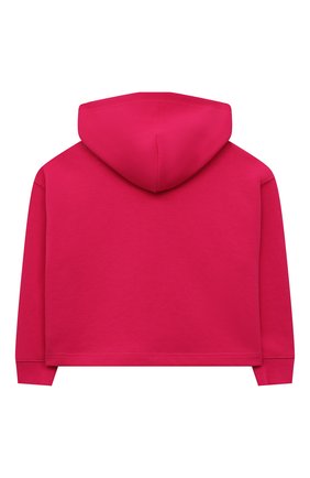 Детский укороченное худи из хлопка POLO RALPH LAUREN фуксия цвета по цене 7985 руб., арт. 313838563 | Фото 2 Детский укороченное худи из хлопка POLO RALPH LAUREN фуксия цвета, арт. 313838563 | Фото 2