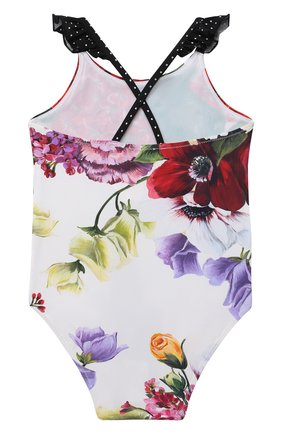 Детского слитный купальник DOLCE & GABBANA разноцветного цвета по цене 15950 руб., арт. L2J822/G7YMR | Фото 2 Детского слитный купальник DOLCE & GABBANA разноцветного цвета, арт. L2J822/G7YMR | Фото 2