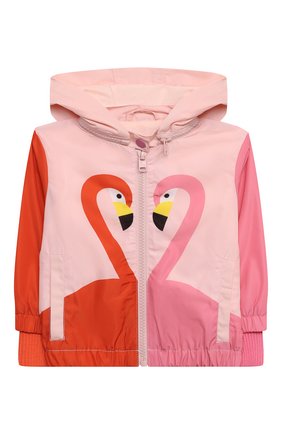 Детского ветровка STELLA MCCARTNEY розового цвета по цене 9935 руб., арт. 602556/SQKD7 | Фото 1 Детского ветровка STELLA MCCARTNEY розового цвета, арт. 602556/SQKD7 | Фото 1