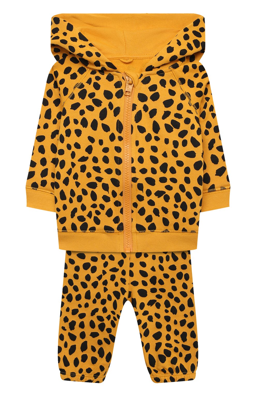 Детский комплект из толстовки и брюк STELLA MCCARTNEY оранжевого цвета, арт. 602847/SQJ27 | Фото 1