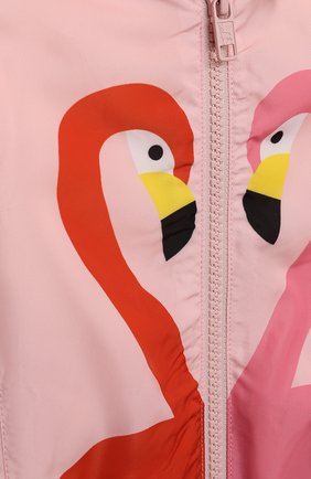Детского ветровка STELLA MCCARTNEY розового цвета по цене 9935 руб., арт. 602556/SQKD7/9M | Фото 3 Детского ветровка STELLA MCCARTNEY розового цвета, арт. 602556/SQKD7/9M | Фото 3