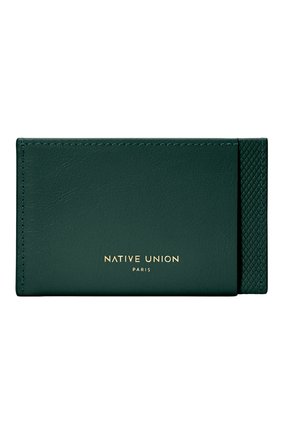 Мужской футляр для кредитных карт heritage NATIVE UNION темно-зеленого цвета по цене 4990 руб., арт. CRDHLD-HRTG-DRGRN | Фото 1 Мужской футляр для кредитных карт heritage NATIVE UNION темно-зеленого цвета, арт. CRDHLD-HRTG-DRGRN | Фото 1