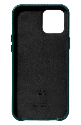 Чехол для iphone 12 mini clic heritage NATIVE UNION темно-зеленого цвета по цене 8490 руб., арт. CHRTG-DRGRN-NP20S | Фото 2 Чехол для iphone 12 mini clic heritage NATIVE UNION темно-зеленого цвета, арт. CHRTG-DRGRN-NP20S | Фото 2