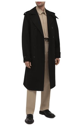 Мужские хлопковые брюки BOTTEGA VENETA бежевого цвета по цене 62450 руб., арт. 651056/V07H0 | Фото 2 Мужские хлопковые брюки BOTTEGA VENETA бежевого цвета, арт. 651056/V07H0 | Фото 2
