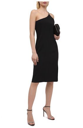Женские кожаные босоножки AQUAZZURA черного цвета по цене 76200 руб., арт. MCSHIGS0-NSU-000 | Фото 2 Женские кожаные босоножки AQUAZZURA черного цвета, арт. MCSHIGS0-NSU-000 | Фото 2