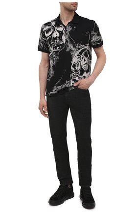 Мужские замшевые кеды ALEXANDER MCQUEEN черного цвета по цене 44100 руб., арт. 645868/WHFBR | Фото 2 Мужские замшевые кеды ALEXANDER MCQUEEN черного цвета, арт. 645868/WHFBR | Фото 2 (Материал внутренний: Натуральная кожа; Подошва: Массивная; Материал внешний: Замша)