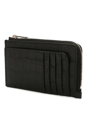 Мужской кожаный кошелек для монет ALEXANDER MCQUEEN черного цвета по цене 32700 руб., арт. 649217/DZTIY | Фото 2 Мужской кожаный кошелек для монет ALEXANDER MCQUEEN черного цвета, арт. 649217/DZTIY | Фото 2