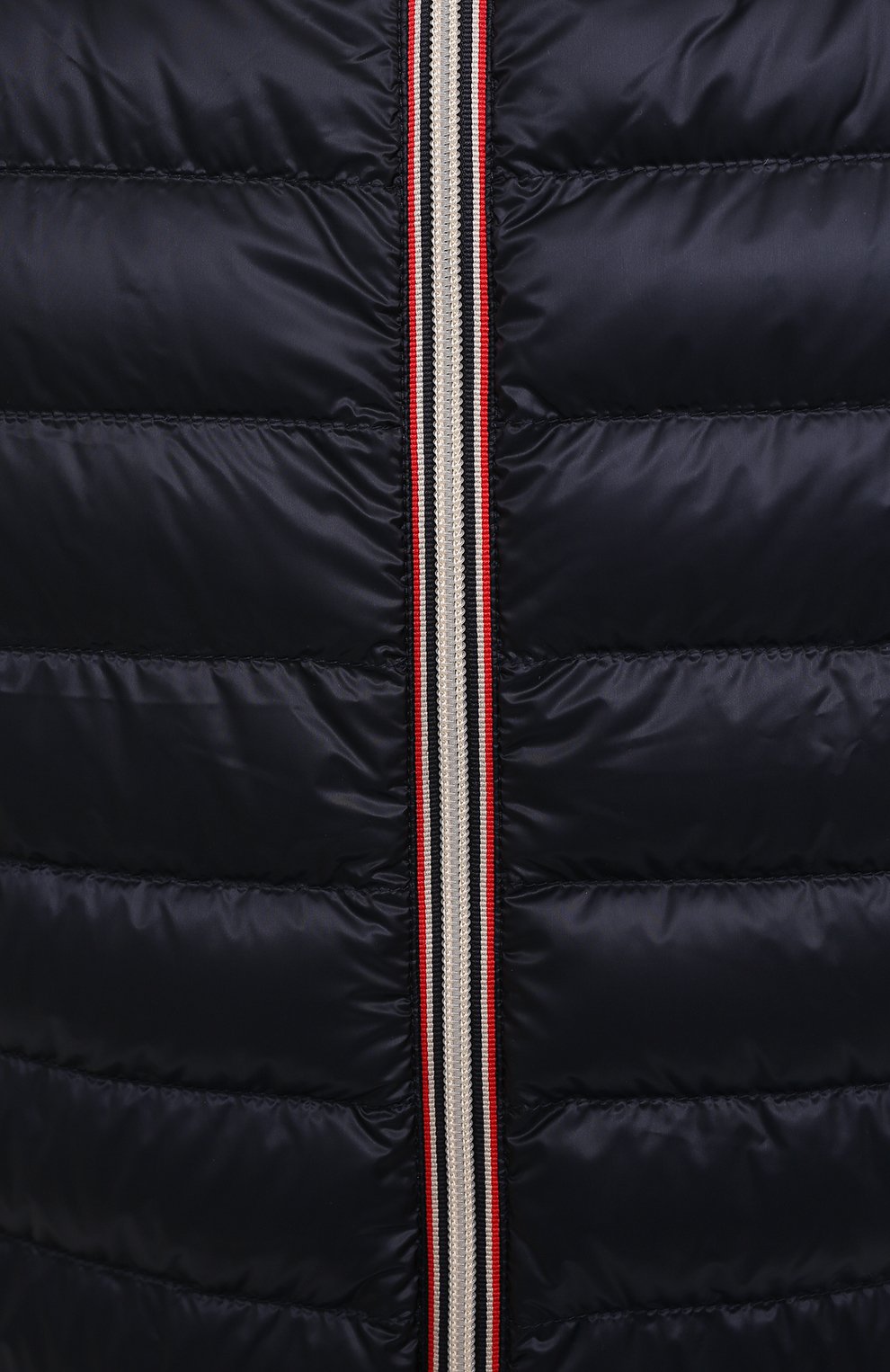 Мужская пуховая куртка daniel MONCLER темно-синего цвета, арт. G1-091-1A109-00-53279 | Фото 5 (Кросс-КТ: Куртка; Мужское Кросс-КТ: пуховик-короткий; Рукава: Длинные; Материал внешний: Синтетический материал; Материал подклада: Синтетический материал; Длина (верхняя одежда): Короткие; Материал утеплителя: Пух и перо; Стили: Кэжуэл)