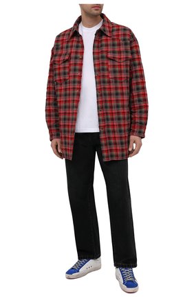 Мужские кожаные кеды superstar GOLDEN GOOSE DELUXE BRAND белого цвета по цене 39350 руб., арт. GMF00101.F001247 | Фото 2 Мужские кожаные кеды superstar GOLDEN GOOSE DELUXE BRAND белого цвета, арт. GMF00101.F001247 | Фото 2