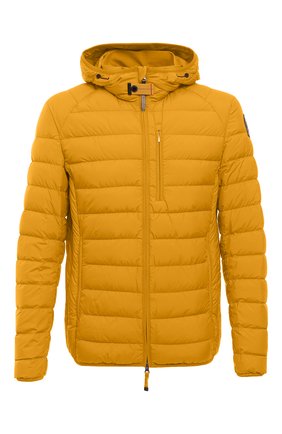 Мужская пуховая куртка last minute PARAJUMPERS желтого цвета по цене 42200 руб., арт. SL02/LAST MINUTE | Фото 1 Мужская пуховая куртка last minute PARAJUMPERS желтого цвета, арт. SL02/LAST MINUTE | Фото 1