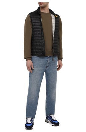 Мужской пуховый жилет PARAJUMPERS темно-синего цвета по цене 29950 руб., арт. DT01/SULLY | Фото 2 Мужской пуховый жилет PARAJUMPERS темно-синего цвета, арт. DT01/SULLY | Фото 2