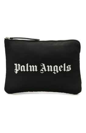 Мужской текстильный футляр для документов PALM ANGELS черно-белого цвета по цене 19200 руб., арт. PMNH004S21FAB0011001 | Фото 1 Мужской текстильный футляр для документов PALM ANGELS черно-белого цвета, арт. PMNH004S21FAB0011001 | Фото 1