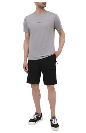 Мужские шорты STONE ISLAND черного цвета по цене 24200 руб., арт. 7415L15X4 | Фото 2 Мужские шорты STONE ISLAND черного цвета, арт. 7415L15X4 | Фото 2