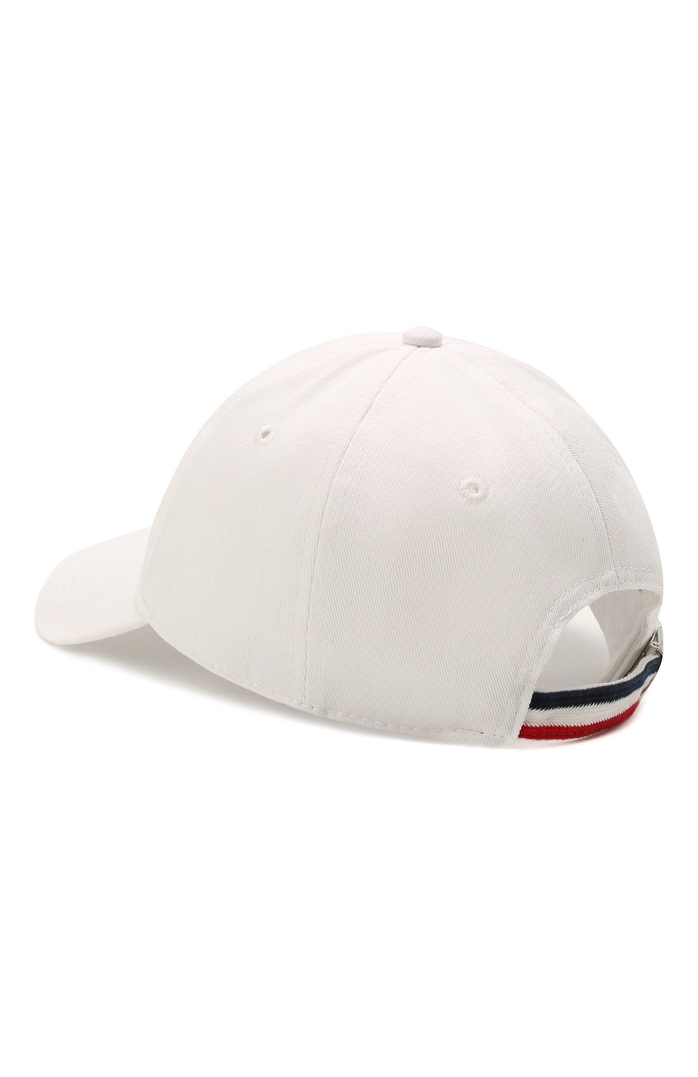Мужской хлопковая бейсболка MONCLER белого цвета по цене 12500 руб., арт. G1-091-3B706-00-V0090 | Фото 2 Мужской хлопковая бейсболка MONCLER белого цвета, арт. G1-091-3B706-00-V0090 | Фото 2