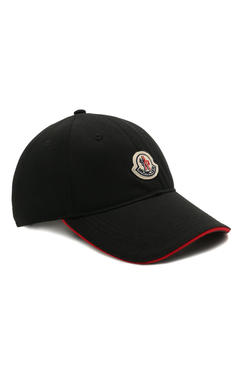 Мужской хлопковая бейсболка MONCLER черного цвета, арт. G1-091-3B707-00-V0090 | Фото 1