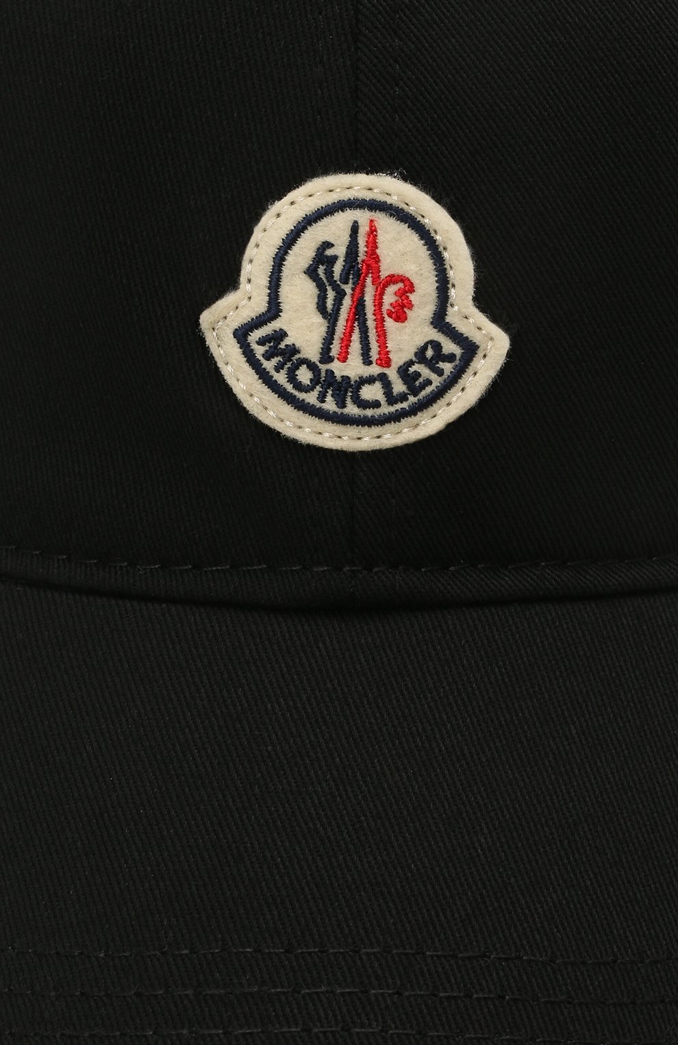 Мужской хлопковая бейсболка MONCLER черного цвета по цене 12500 руб., арт. G1-091-3B707-00-V0090 | Фото 3 Мужской хлопковая бейсболка MONCLER черного цвета, арт. G1-091-3B707-00-V0090 | Фото 3
