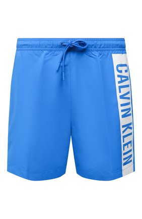 Мужские плавки-шорты CALVIN KLEIN синего цвета по цене 7495 руб., арт. KM0KM00542 | Фото 1 Мужские плавки-шорты CALVIN KLEIN синего цвета, арт. KM0KM00542 | Фото 1
