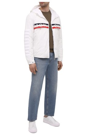 Мужская пуховая куртка olargues MONCLER белого цвета по цене 94300 руб., арт. G1-091-1B50A-00-54A91 | Фото 2 Мужская пуховая куртка olargues MONCLER белого цвета, арт. G1-091-1B50A-00-54A91 | Фото 2