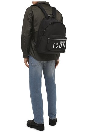 Мужской текстильный рюкзак DSQUARED2 черного цвета по цене 39150 руб., арт. BPM0052 11703199 | Фото 2 Мужской текстильный рюкзак DSQUARED2 черного цвета, арт. BPM0052 11703199 | Фото 2