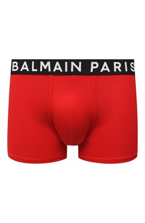 Мужские хлопковые боксеры BALMAIN красного цвета по цене 7515 руб., арт. BRLD55180 | Фото 1 Мужские хлопковые боксеры BALMAIN красного цвета, арт. BRLD55180 | Фото 1