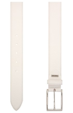 Мужской кожаный ремень CORNELIANI белого цвета по цене 15250 руб., арт. 87V316-1120826/00 | Фото 2 Мужской кожаный ремень CORNELIANI белого цвета, арт. 87V316-1120826/00 | Фото 2