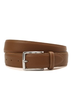 Мужской кожаный ремень CORNELIANI коричневого цвета по цене 15250 руб., арт. 87V316-1120826/00 | Фото 1 Мужской кожаный ремень CORNELIANI коричневого цвета, арт. 87V316-1120826/00 | Фото 1