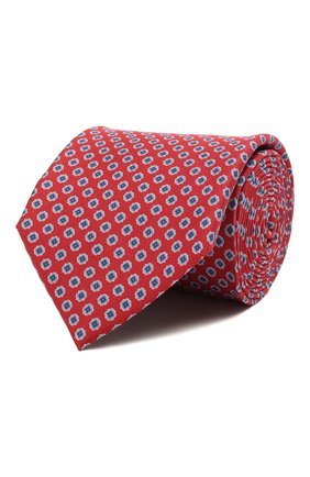 Мужской шелковый галстук CORNELIANI красного цвета по цене 14900 руб., арт. 87U390-1120333/00 | Фото 1 Мужской шелковый галстук CORNELIANI красного цвета, арт. 87U390-1120333/00 | Фото 1