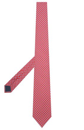 Мужской шелковый галстук CORNELIANI красного цвета по цене 14900 руб., арт. 87U390-1120333/00 | Фото 2 Мужской шелковый галстук CORNELIANI красного цвета, арт. 87U390-1120333/00 | Фото 2