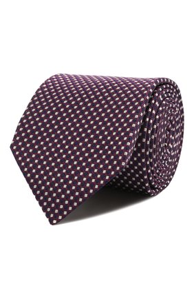 Мужской шелковый галстук CORNELIANI фиолетового цвета по цене 17400 руб., арт. 87U390-1120305/00 | Фото 1 Мужской шелковый галстук CORNELIANI фиолетового цвета, арт. 87U390-1120305/00 | Фото 1 (Материал: Шелк, Текстиль; Принт: С принтом)